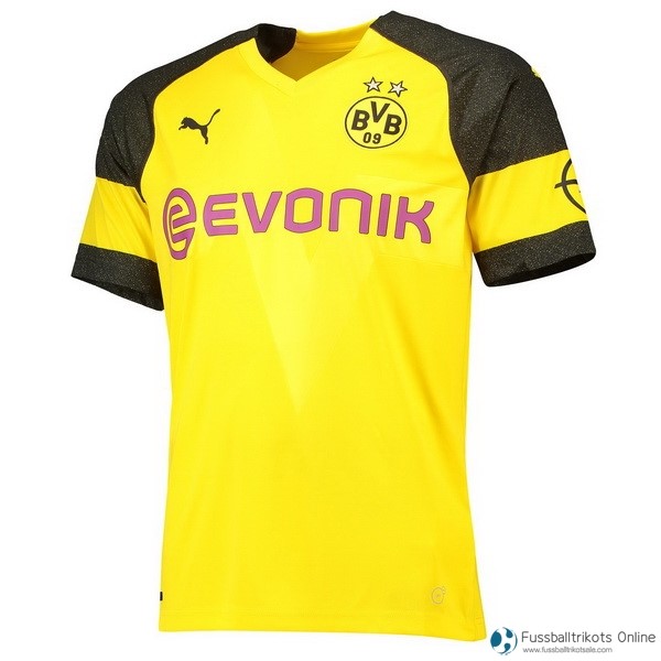 Borussia Dortmund Trikot Heim 2018-19 Gelb Fussballtrikots Günstig